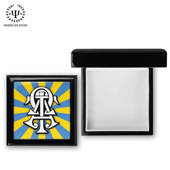 Alpha Tau Omega Keepsake Box Wooden