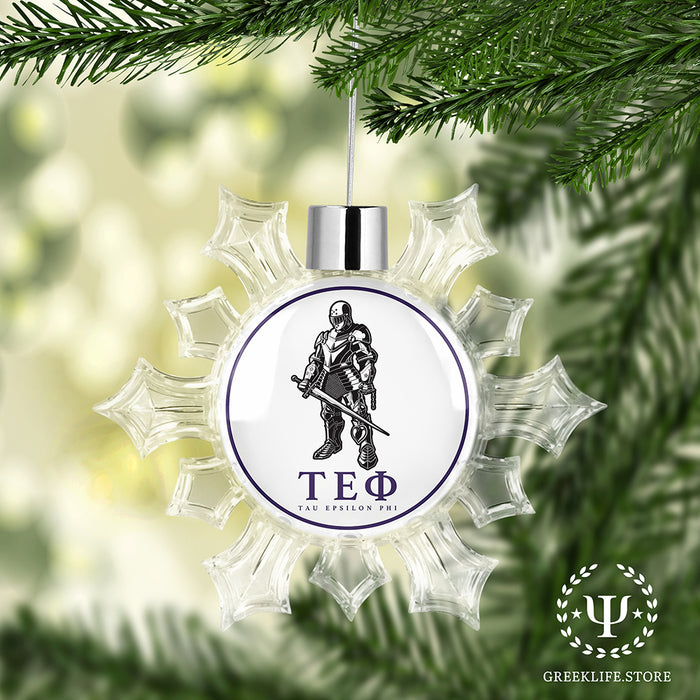 Tau Epsilon Phi Christmas Ornament - Snowflake
