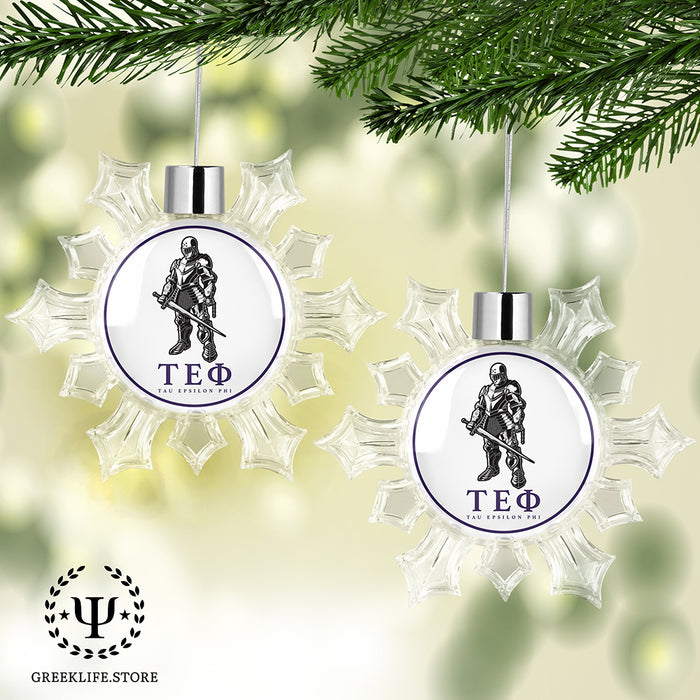 Tau Epsilon Phi Christmas Ornament - Snowflake