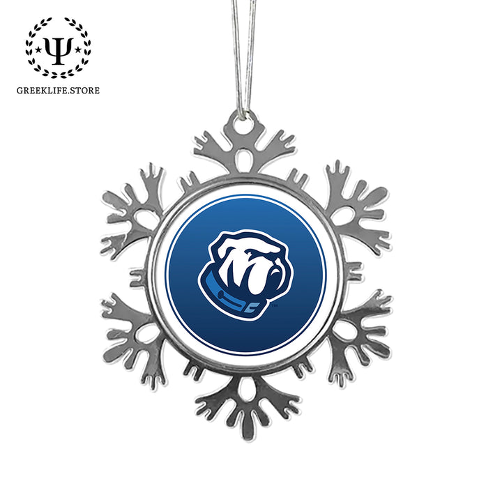 The Citadel Christmas Ornament - Snowflake Metal
