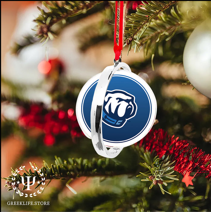 The Citadel Christmas Reversible Flat Round Ornament