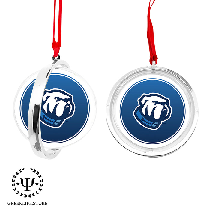 The Citadel Christmas Reversible Flat Round Ornament