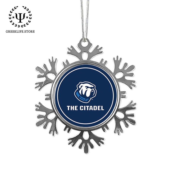 The Citadel Christmas Ornament - Snowflake Metal