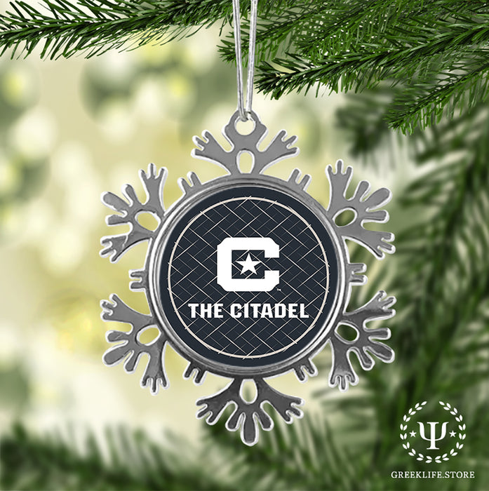 The Citadel Christmas Ornament - Snowflake Metal