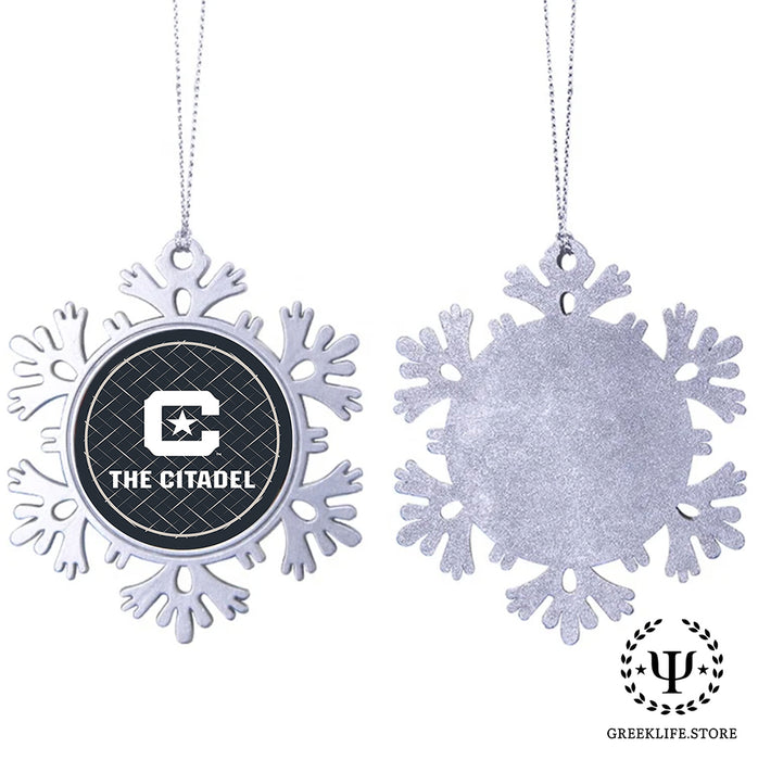 The Citadel Christmas Ornament - Snowflake Metal