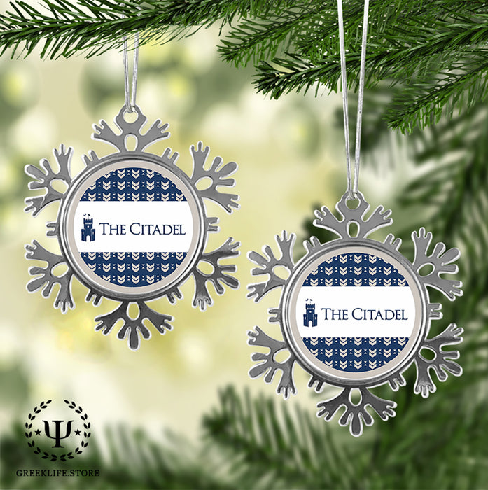 The Citadel Christmas Ornament - Snowflake Metal