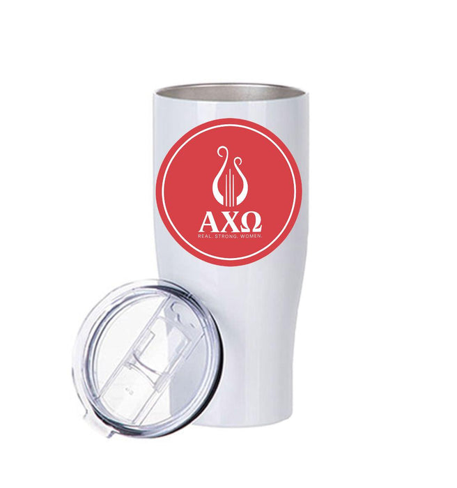 Alpha Chi Omega Stainless Steel Tumbler - 20oz