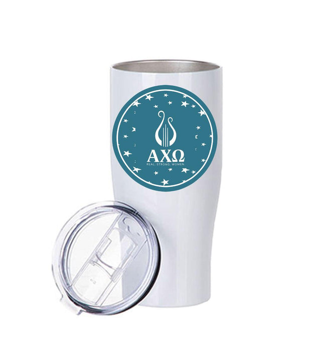 Alpha Chi Omega Stainless Steel Tumbler - 20oz