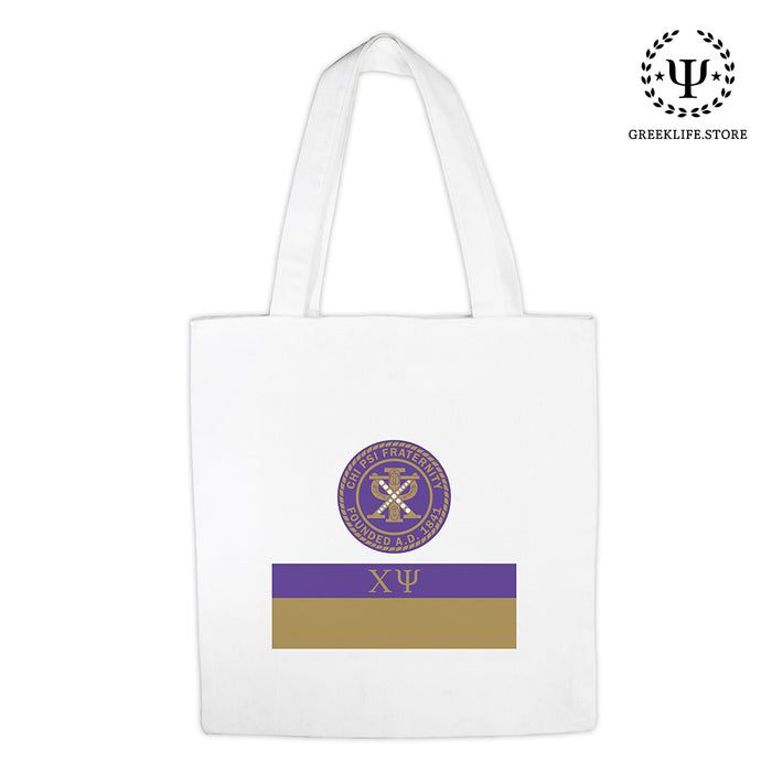 Chi Psi Market Canvas Tote Bag