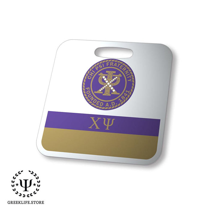 Chi Psi Luggage Bag Tag (square)