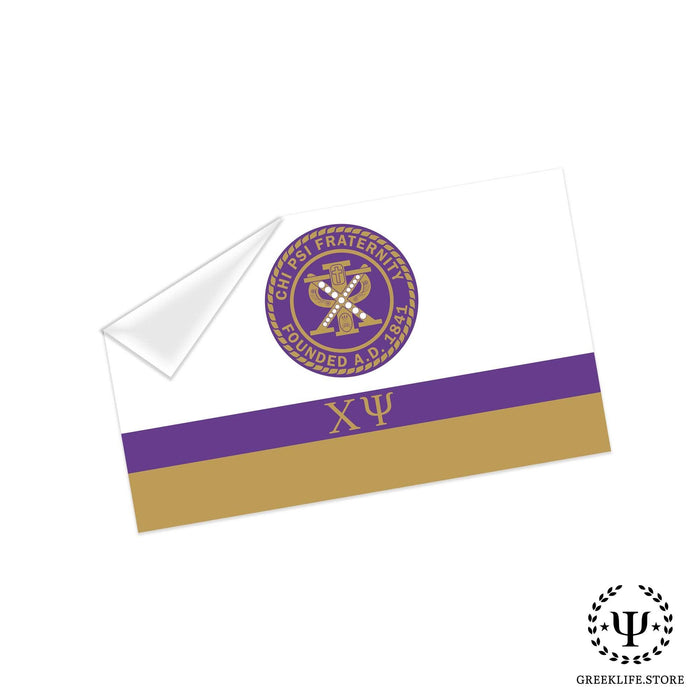 Chi Psi Fraternity Decal Sticker