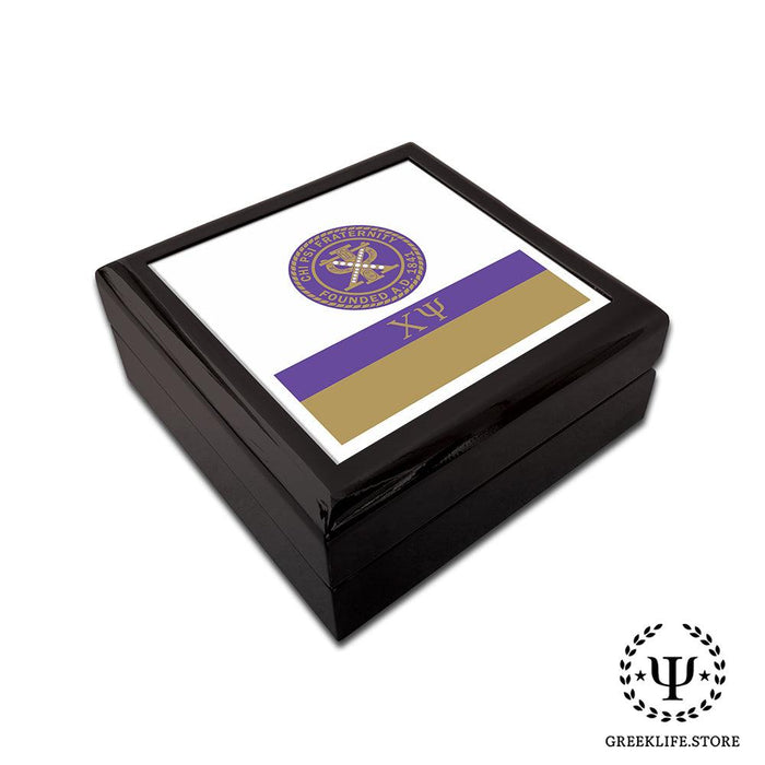 Chi Psi Keepsake Box Wooden