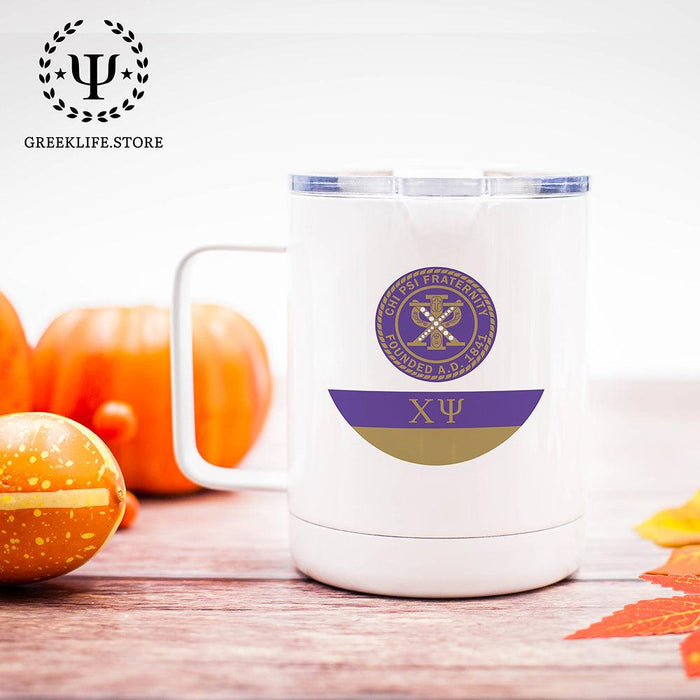 Chi Psi Stainless Steel Travel Mug 13 OZ