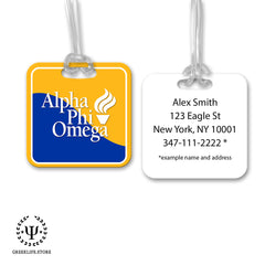 Alpha Phi Omega Decorative License Plate