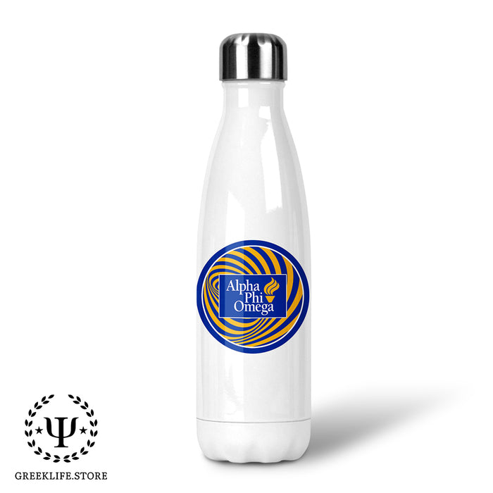 Alpha Phi Omega Stainless Steel Thermos Water Bottle 17 OZ