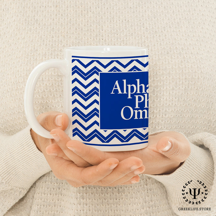Alpha Phi Omega Coffee Mug 11 OZ
