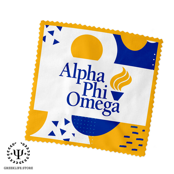 Alpha Phi Omega Eyeglass Cleaner & Microfiber Cleaning Cloth