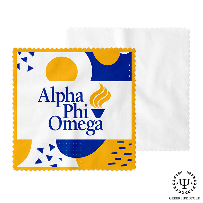 Alpha Phi Omega Eyeglass Cleaner & Microfiber Cleaning Cloth