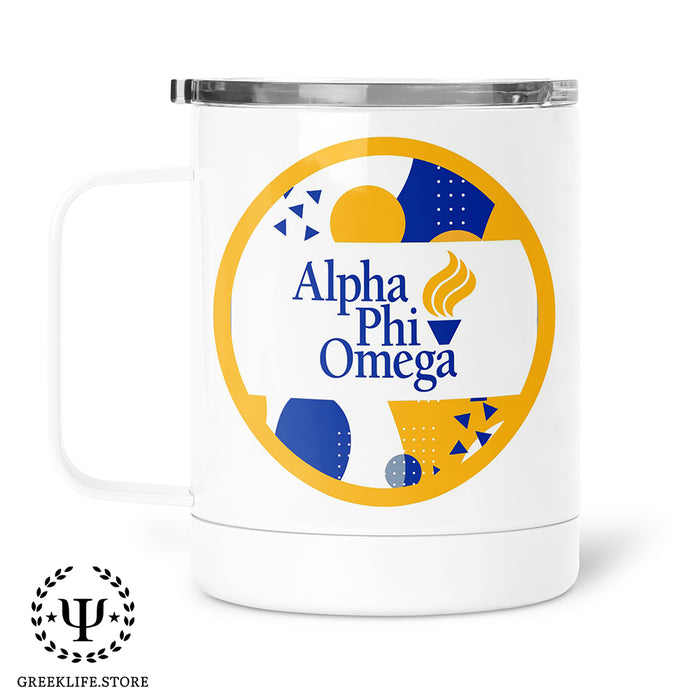 Alpha Phi Omega Stainless Steel Travel Mug 13 OZ