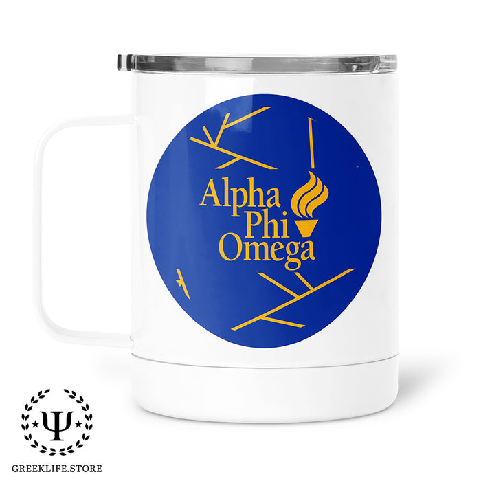 Alpha Phi Omega Stainless Steel Travel Mug 13 OZ