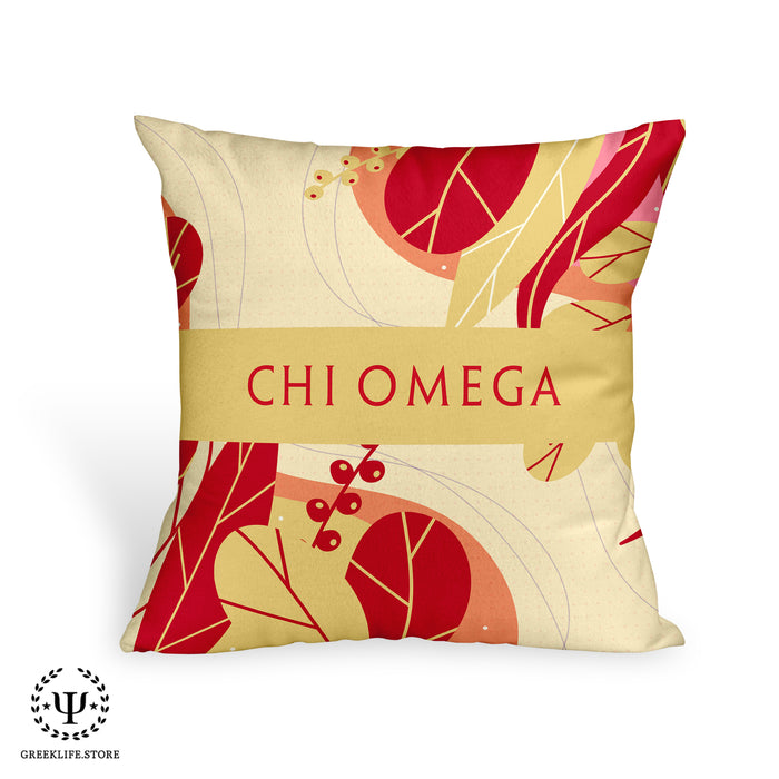 Chi Omega Pillow Case