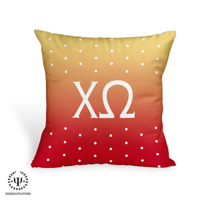 Chi Omega Pillow Case