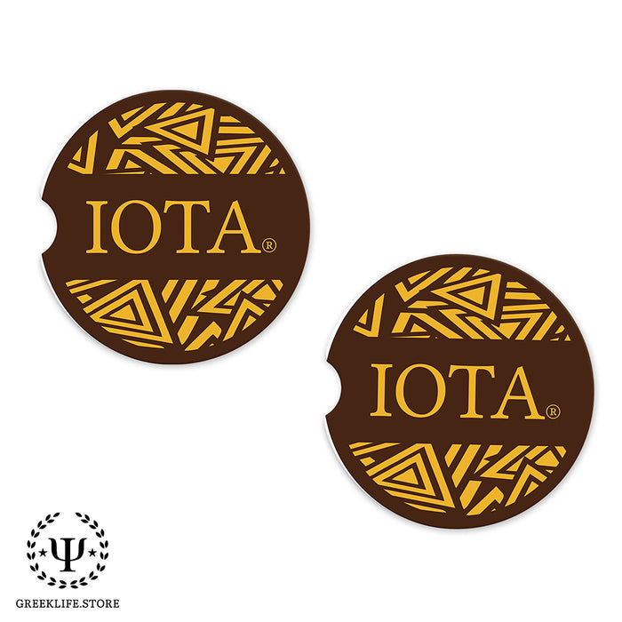 Iota Phi Theta Car Cup Holder Coaster (Set of 2)