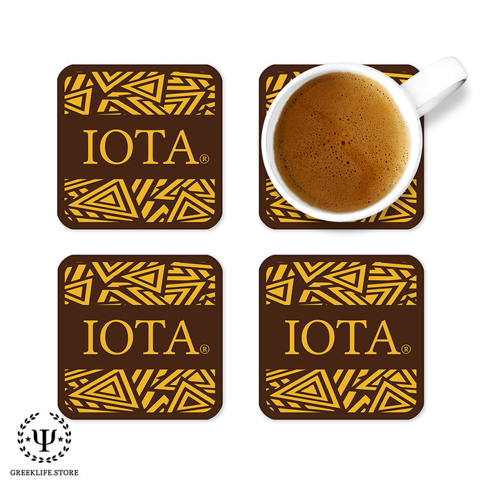 Iota Phi Theta Beverage Coasters Square (Set of 4)