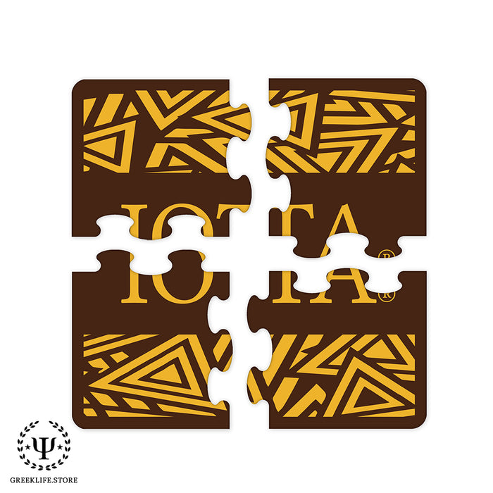 Iota Phi Theta Beverage Jigsaw Puzzle Coasters Square (Set of 4)