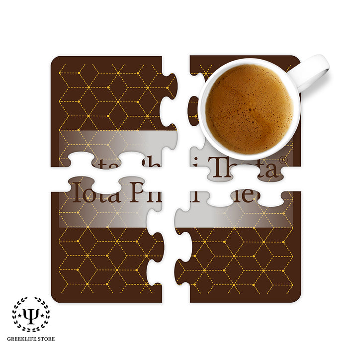 Iota Phi Theta Beverage Jigsaw Puzzle Coasters Square (Set of 4)