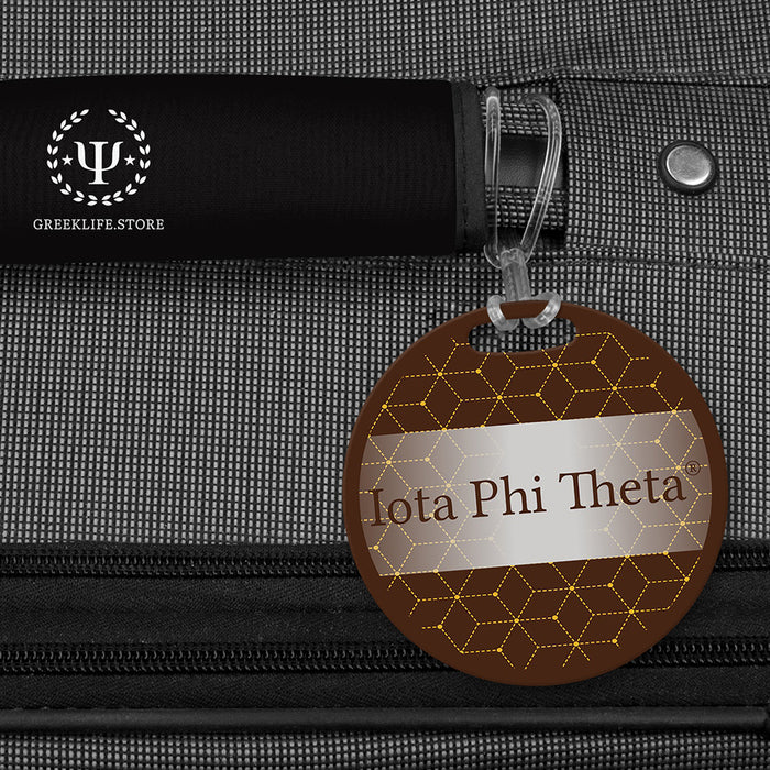 Iota Phi Theta Luggage Bag Tag (round)