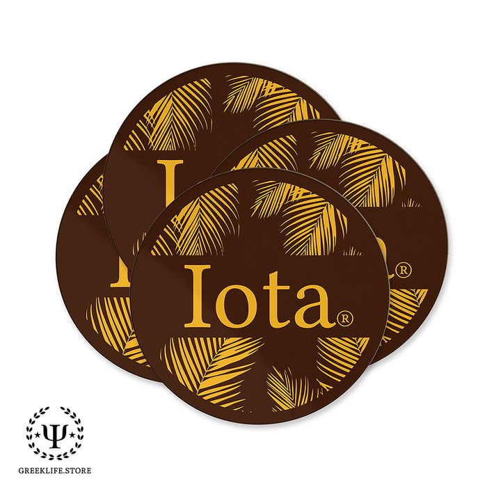Iota Phi Theta Beverage coaster round (Set of 4)