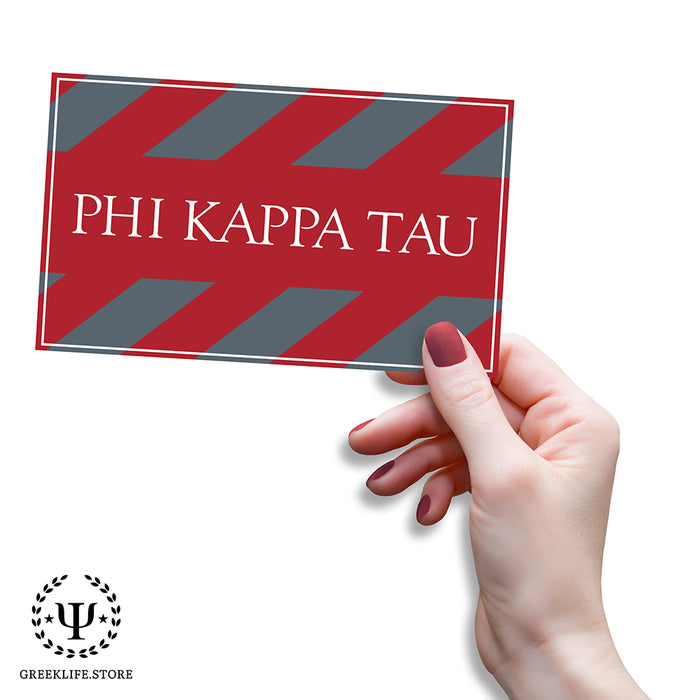 Phi Kappa Tau Decal Sticker