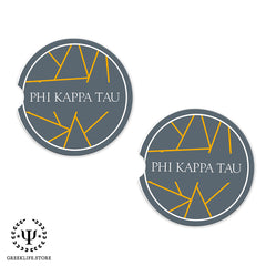 Phi Kappa Tau Beverage coaster round (Set of 4)