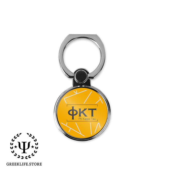 Phi Kappa Tau Ring Stand Phone Holder (round)