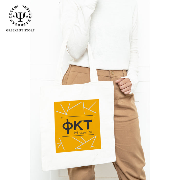 Phi Kappa Tau Canvas Tote Bag