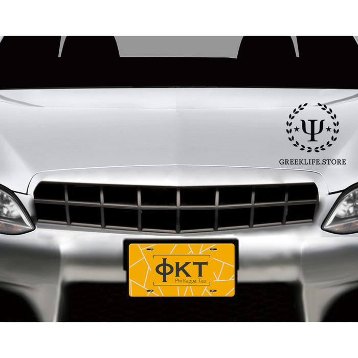 Phi Kappa Tau Decorative License Plate