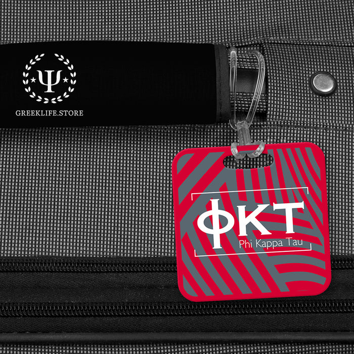 Phi Kappa Tau Luggage Bag Tag (square)