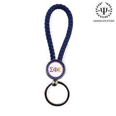 Sigma Phi Epsilon Key Chain Round