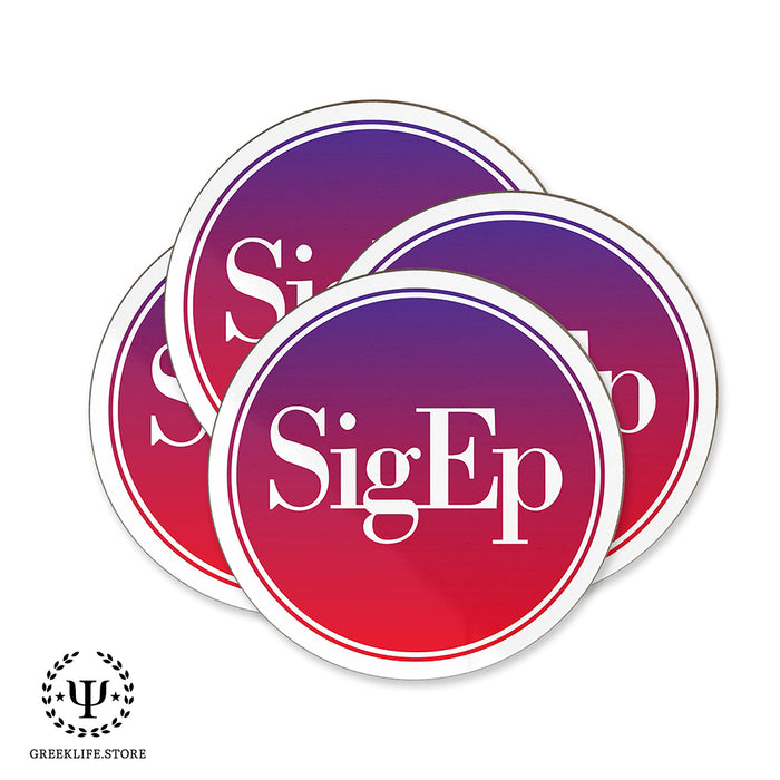 Sigma Phi Epsilon Beverage Coaster Round (Set of 4)