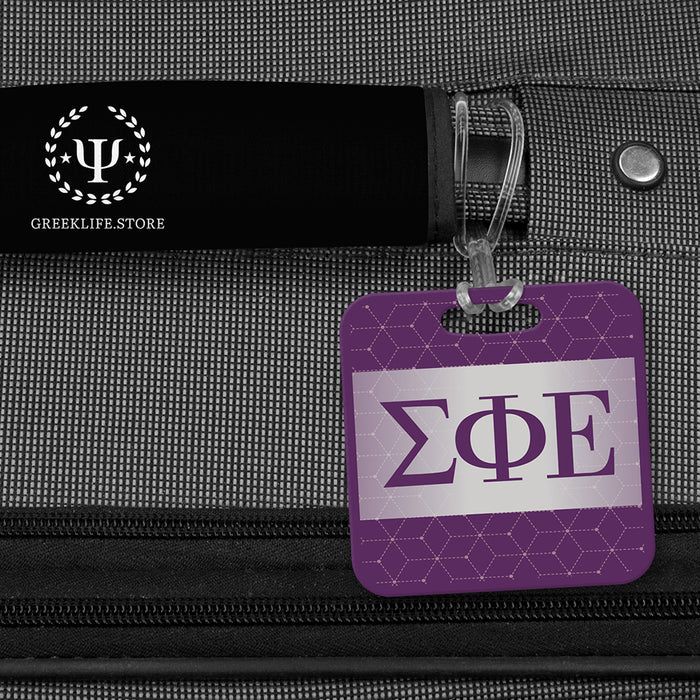 Sigma Phi Epsilon Luggage Bag Tag (square)
