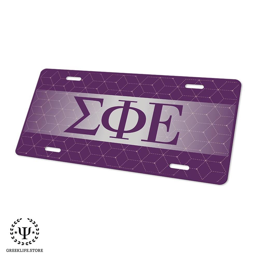 Sigma Phi Epsilon Decorative License Plate GreekLife.Store