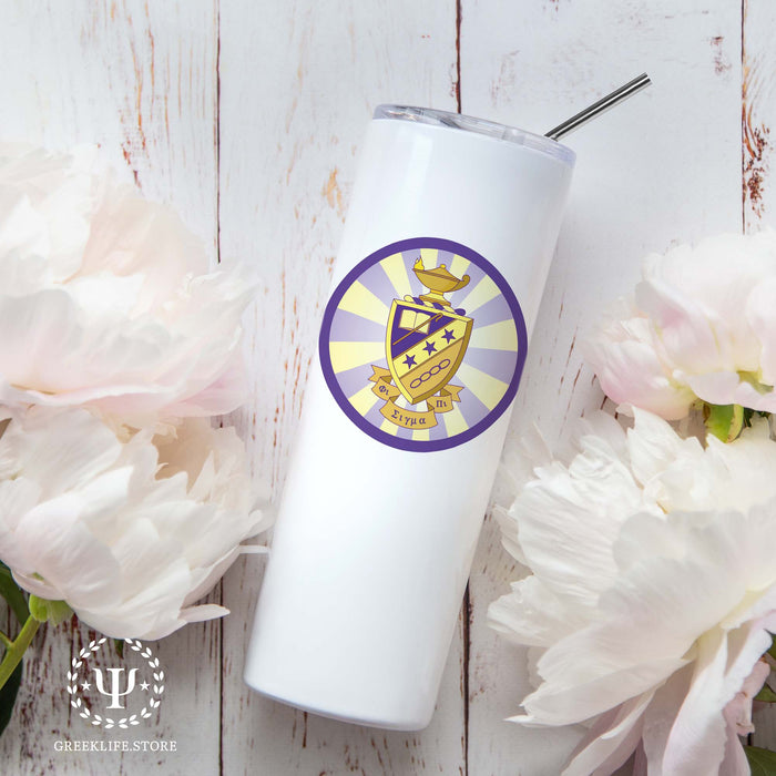 Phi Sigma Pi Stainless Steel Skinny Tumbler 20 OZ