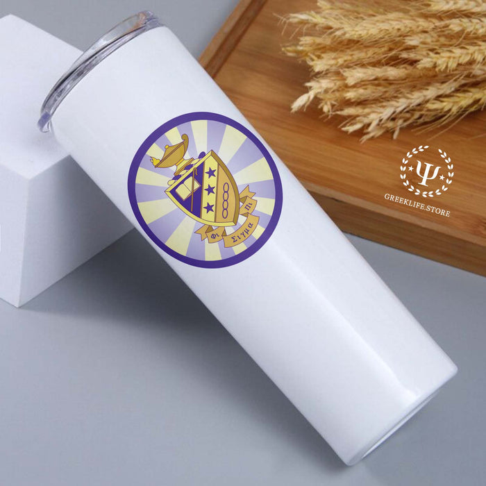 Phi Sigma Pi Stainless Steel Skinny Tumbler 20 OZ