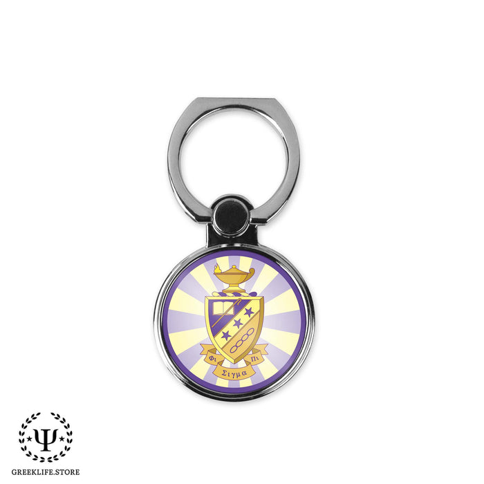 Phi Sigma Pi Ring Stand Phone Holder (round)