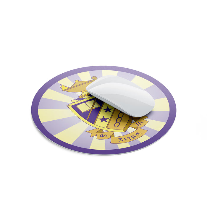 Phi Sigma Pi Mouse Pad Round