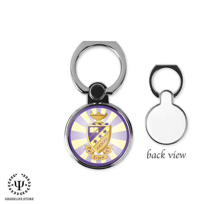 Phi Sigma Pi Ring Stand Phone Holder (round)