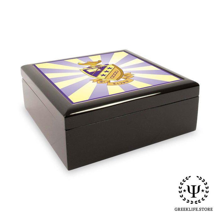 Phi Sigma Pi Keepsake Box Wooden