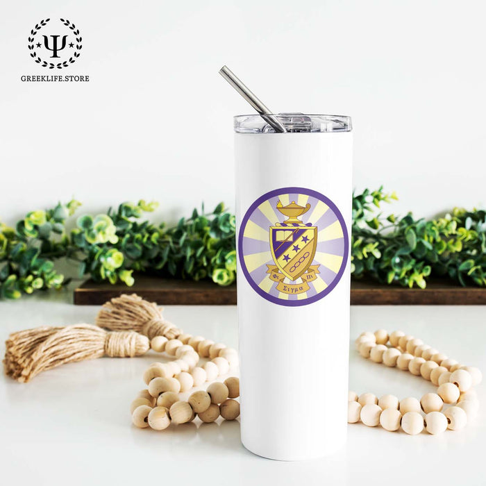 Phi Sigma Pi Stainless Steel Skinny Tumbler 20 OZ