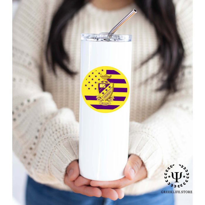 Phi Sigma Pi Stainless Steel Skinny Tumbler 20 OZ